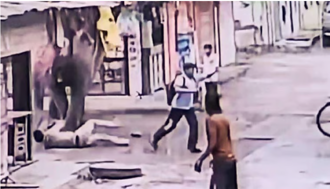 இந்தூரில் அதிர்ச்சி: வெல்லம் கொடுத்த ஆட்டோ டிரைவரை மிதித்துக்கொன்ற யானை – பாகனுக்கு வலைவீச்சு!
