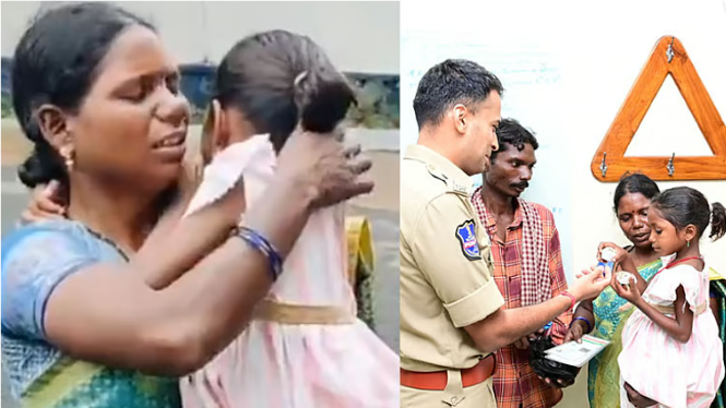 6 மணி நேரத்தில் மின்னல் வேகம்! 4 வயது சிறுமி கடத்தல்: சாதுரியமாக மீட்டு அசத்திய தெலங்கானா போலீசார்!