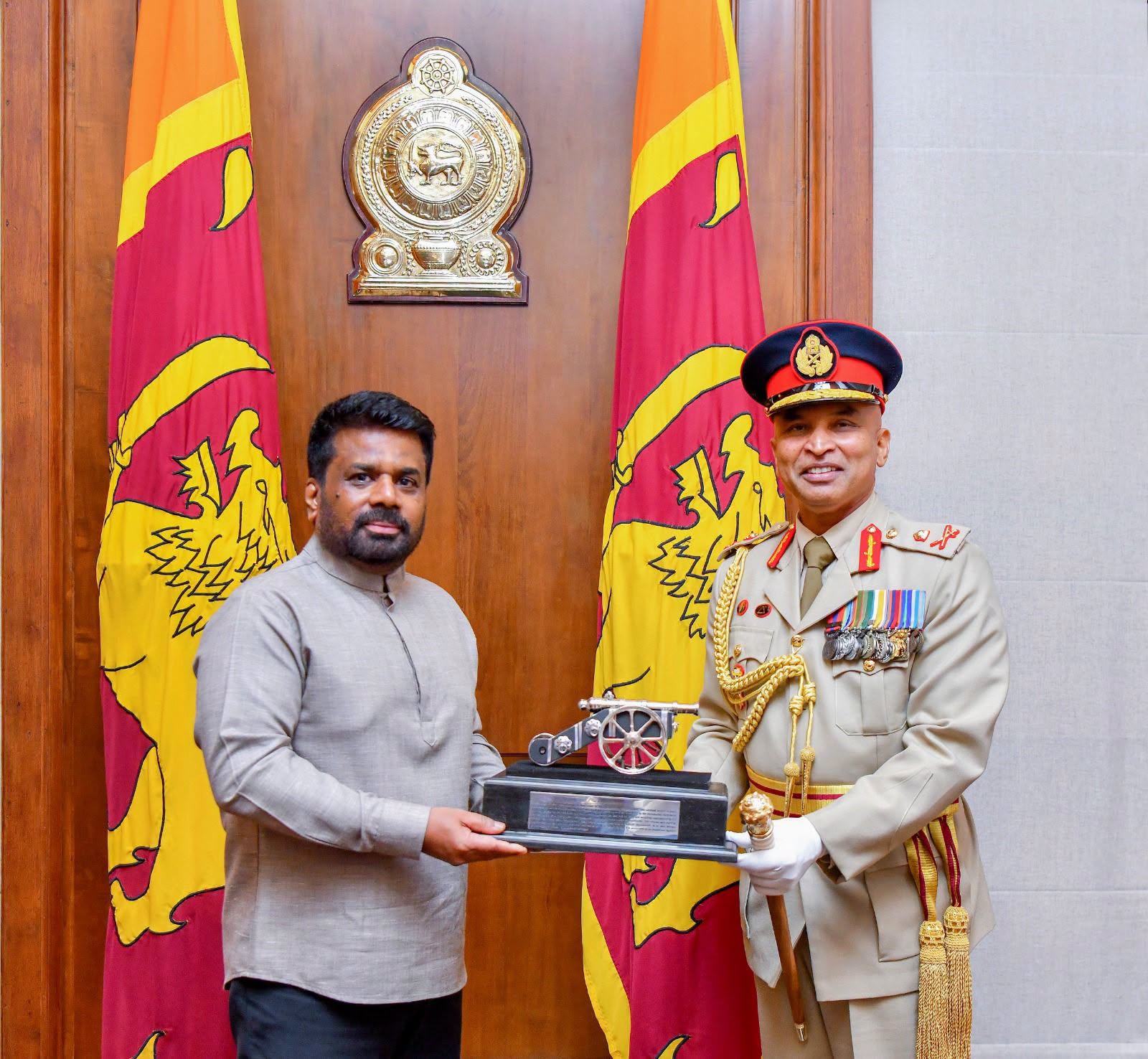 ஜனாதிபதியைச் சந்தித்த புதிய இராணுவத் தளபதி!