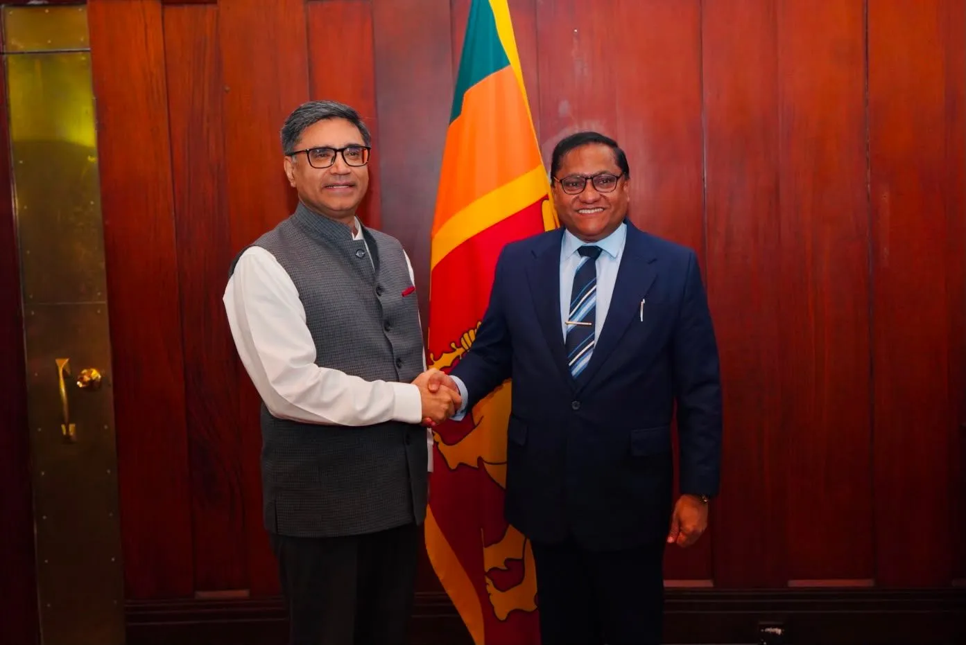 இந்தியாவின் வெளியுறவுச் செயலர் விக்ரம் மிஸ்ரி இலங்கை வெளிவிவகார அமைச்சருடன் சந்திப்பு!