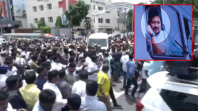 முதல்வர் விஜய் குறித்து அவதூறு பேச்சு: திமுக எதிர்க்கட்சி தலைவர் உதயநிதி ஸ்டாலின் கைது!