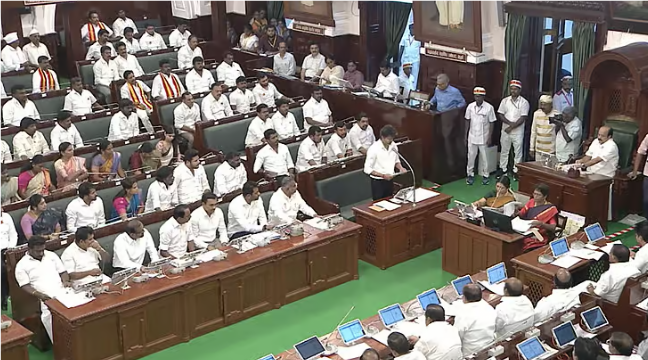 தமிழ்த்தாய் வாழ்த்தின் மரியாதையை உறுதிசெய்யும் தனித்தீர்மானம் சட்டப்பேரவையில் ஒருமனதாக நிறைவேற்றம்!