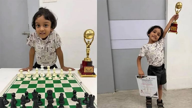 4 வயதில் சர்வதேச சாதனை! ‘பிடே’ செஸ் தரவரிசையில் தடம் பதித்த இந்திய சிறுமி!